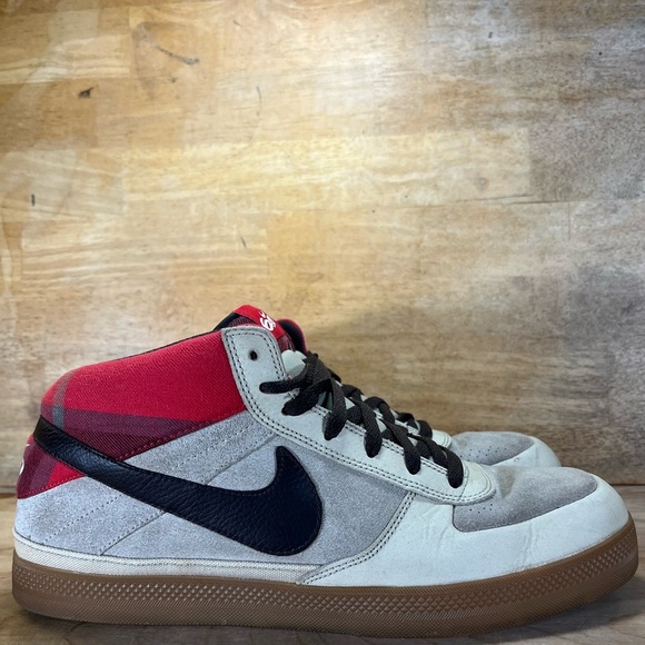 Nike 6.0 Mavrk Mid Mens Size 13 Shoes Sneakers Stone/Velvet 386611-201 - Picture 1 of 8